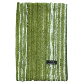 【クリックで詳細表示】ストレイツカラーソリッド バスタオル No.17 若草色 26456 510117