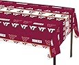 Creative Converting Virginia Tech Hokies Plastic Banquet Table Cover