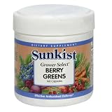 Sunkist Growers Select Berry Greens, 160 Capsules