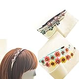 BIANHUAN カチューシャ 2点セット 女の子 レディース ガールズ アクセサリー　ヘアアクセサリー　ヘアバンド 髪飾り フォーマル　子供用小物　結婚式　発表会　子供ドレス　キッズドレス　ベビーフ