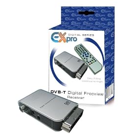 Ex-Pro� Scart Digibox Freeview Receiver & DVB-T Adapter Box