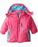 Rugged Bear Baby Girls' Solid Puffer