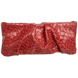 Jalda Belly Croc-Embossed Kona Clutch