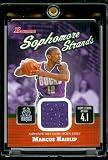 2002-03 Bowman Rookies & Stars Sophmore Strands Marcus Haislip Jersey Milwaukee Bucks Basketball Card - Mint Condition - Shipped In Protective Display Case!