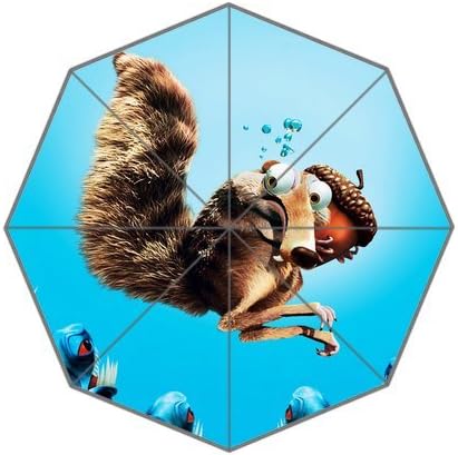 Bout it!! Custom Cool Design Ice age the scrat Printed Portable Fashion Foldable Umbrella!Browsing more details below