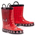 Character Spiderman Rainboot Casual Boot Leather Mid Shoes Youth