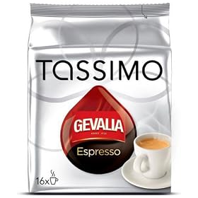 Tassimo Gevalia Espresso, 16 T-Discs