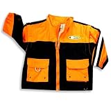 Hartstrings Baby - Infant Boys Nylon Mesh Lined Jacket, Orange, Navy (Size 24Months)