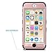 iPod Touch 6 Case,iPod Touch 5 Case,ULAK [Colorful Series] Anti-slip Cover 3 in 1 Hard PC+Soft Silicone Hybrid Dust Scratch Shock Resistance for iPod touch 5 6th Gen (Rose gold+Black)