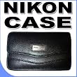 Nikon Compact Leather Carrying Case (Black) for Nikon Coolpix S6000 & S8000