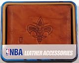 New Orleans Hornets Embossed Leather Billfold Wallet