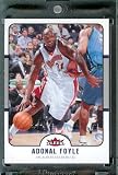 2006-07 Fleer # 60 Adonal Foyle Golden State Warriors Basketball Card - Mint Condition - In Protective Display Case !