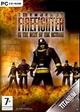 Emergency Firefighter In the Heat of the Action