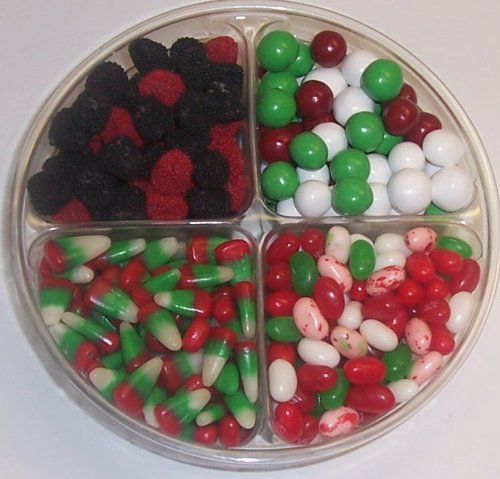 Scott's Cakes 4-Pack Christmas Mix Jelly Beans, Dutch Mints, Reindeer Corn, & Rasp.... by Raspberry Candy