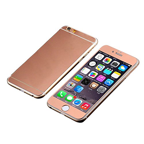 Hovisi Front and Back Screen Protector Case for Iphone6plus/6s Plus 5.5Inch (Rose Gold)