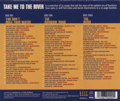 Cover image : Take Me To The River: A Southern Soul Story 1961-1977