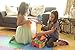 Non-Toxic 68 Piece foam Wonder Blocks for Children w/ Carry Tote - Non-Recycled Quality, Waterproof, Soft, Bright, Safe & Quiet