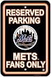 New York Mets 12" x 18" Plastic Parking Sign