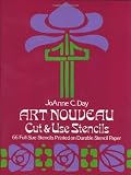 Art Nouveau Cut and Use Stencils (Dover Stencils) [Paperback]
