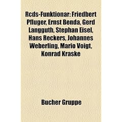 Rcds-Funktion R: Friedbert Pfl Ger, Ernst Benda, Gerd Langguth, Stephan Eisel, Hans Reckers, Johannes Weberling, Mario Voigt, Konrad Kr