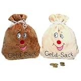 Pl�schsack f�r Geldgeschenke GELD-SACK