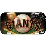 San Francisco Giants - Field High Def License Plate MLB Pro Baseball