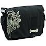 Case Logic SNMB-15F 15.4-Inch Fullsize Canvas Messenger Bag with Laptop Storage (Dark Gray)