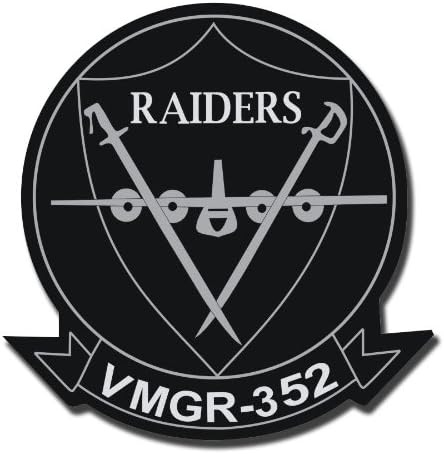 US Marine 1st Marine Division Refueler Transport Squadron 352 of MAG 11 Decal Sticker 3.8" 6-Pack