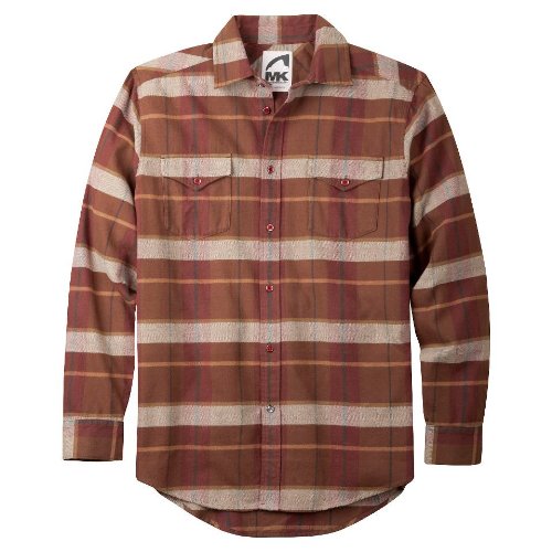 Mountain Khakis Men's Teton Flannel Shirt, Earth Multi, X-Large On Sale