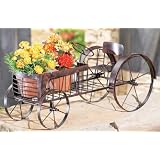 Buy Country Tractor Metal Outdoor Planter by Collections Etc by Natures Touch