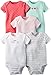 Carter's Baby Girls Multi-Pack Bodysuits, Assorted, 6 Months