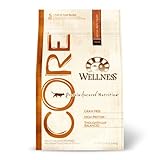 Wellness CORE Grain-Free, Fish and Fowl Adult Cat and Kitten Food, 6-Pound Bag
