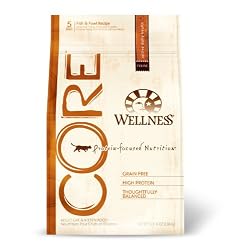 Wellness CORE Grain-Free, Original Formula Adult Cat and Kitten Food, 5lb.14oz