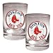 Boston Red Sox MLB 2pc Rocks Glass Cup Set