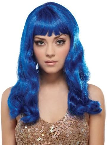 Sexy Blue Long Wig