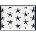 Dallas Cowboys All-Over Logo Rug
