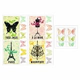 Lot 26 Studios ADD-HERES Wall Decals, Tres Jolie