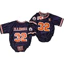 Illinois Fighting Illini NCAA Football Infant/baby Onesie Jersey Medium 6-9 months #2