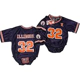 Illinois Fighting Illini NCAA Football Infant/baby Onesie Jersey Medium 6-9 months #2