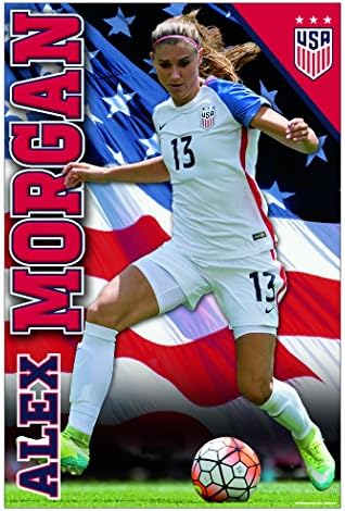 Alex Morgan Poster 2017 | 2-Pack | Home &amp; Away Jereys