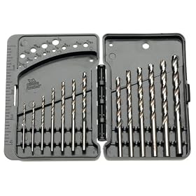 Vermont American 10245 13-Piece High Speed Steel Drill Bit Set-1/16-Inch-1/4-Inch