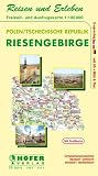 H�fer Freizeit- und Ausflugskarten, Polen/Tschechische Republik, Riesengebirge: Hirschberg - Trautenau - Waldenburg. (Reisen und Erleben). (CR 303)