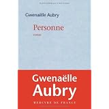Personne - Prix Femina 2009par Gwena�lle Aubry