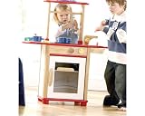 Pintoy Wooden Red Kitchen Combo