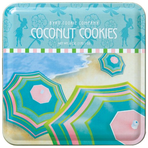 Flagship Series Tin (Coconut Cookies) by Byrd Cookie Company