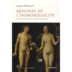 Biologie de l'homosexualit� : On na�t homosexuel, on ne choisit pas de l'�tre