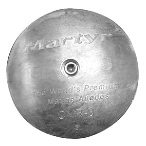 Martyr Trim-Tab Rudder Disc Anode by