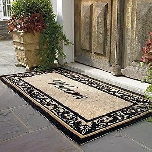 Welcome Door Mat in Spanish - 36" x 72" - Frontgate