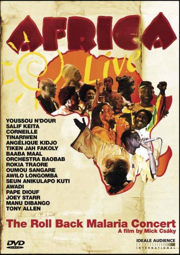 Buy Africa Live - The Roll Back Malaria Concert [2006] A film by Mick Csaky online at Discounted New and Used prices. Delivered to your door with Childrens Toyshop.com