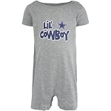 Dallas Cowboys Ash Lil Cowboy Infant Romper